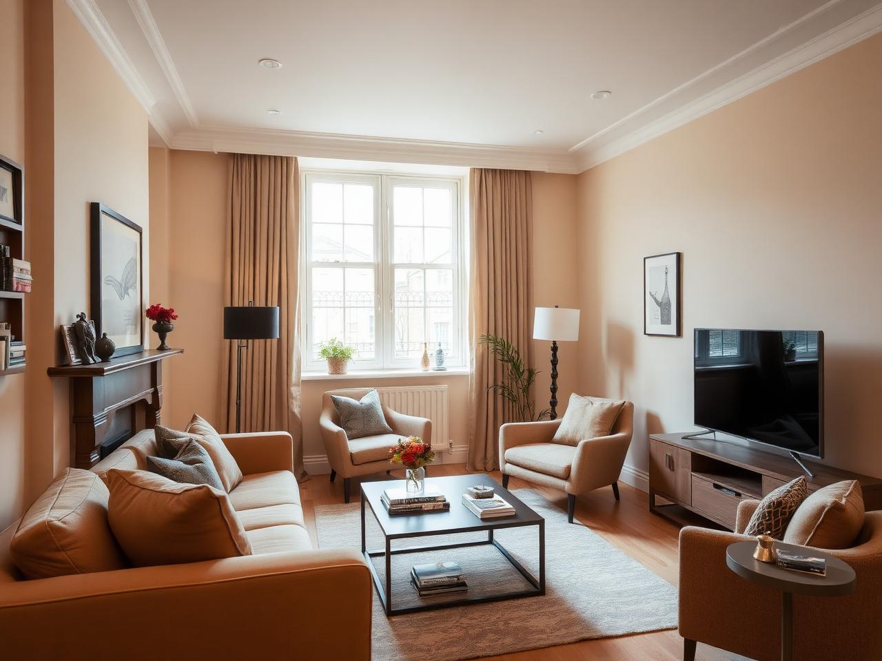 Refurbished interior of a managed SAANS property